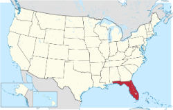 Florida state map