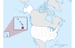 Hawaii state map